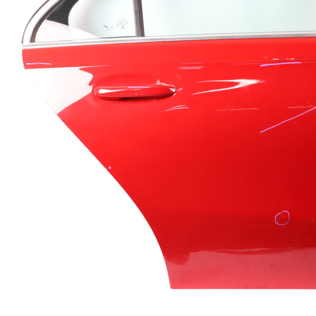 Mercedes V177 Saloon Door Rear Right O/S Jupiter Red - 589 - SKU A1777301600-JUR - Part number A1777301600