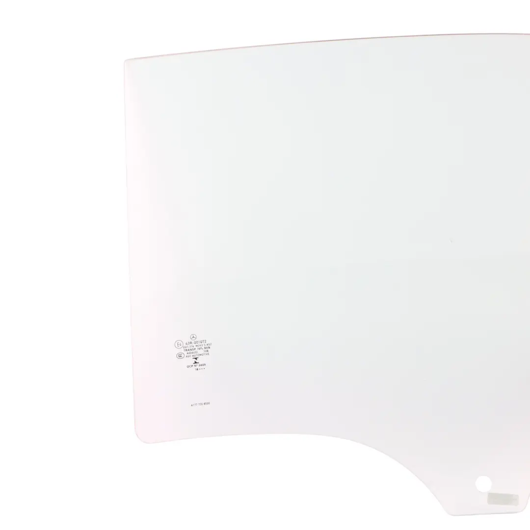 Mercedes V177 Rear Door Side Window Pane Glass Glazing Left N/S AS2 - SKU A1777358500 - Part number A1777358500