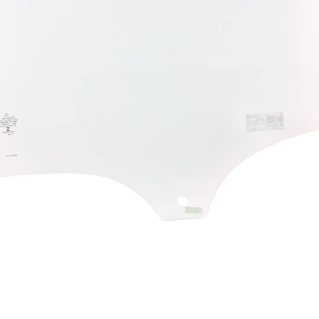 Door Side Window Pane Glass Glazing Left N/S AS2 to Mercedes V177 Rear with Part number A1777358500 Mercedes V177 Rear Door Side Window Pane Glass Glazing Left N/S AS2 - SKU A1777358500 - Part number A1777358500