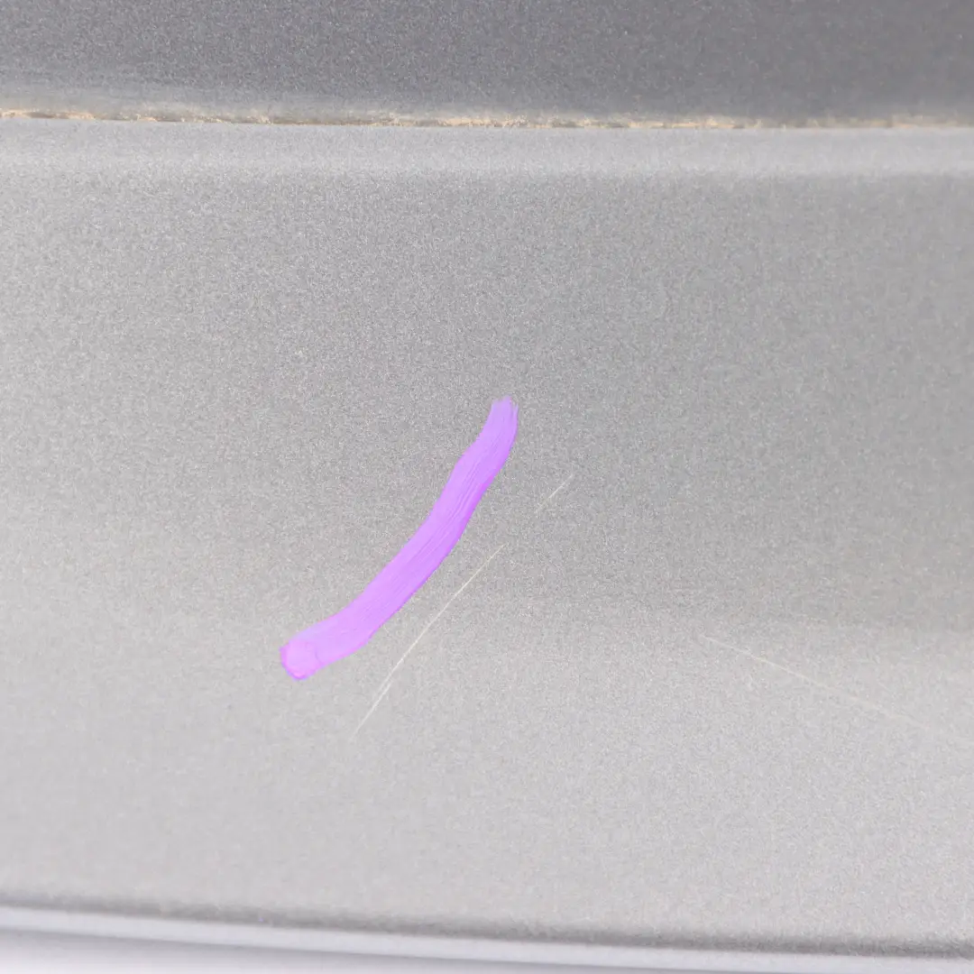 Mercedes W177 Trunk Tailgate Rear Spoiler Panel Mountain Grey Metallic 787 - SKU A1777902600-MG - Part number A1777900300