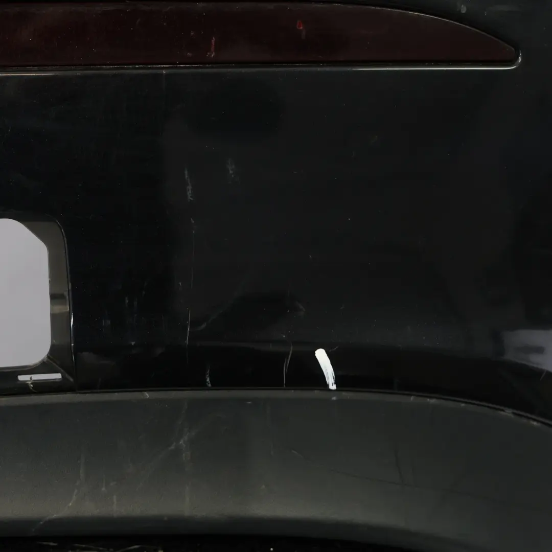 Bumper Rear AMG Trim Panel Covering Kosmos Black Metallic - 191 to Mercedes W177 with Part number A1778804701 Mercedes W177 Bumper Rear AMG Trim Panel Covering Kosmos Black Metallic - 191 - SKU A1778804701-KB - Part number A1778804701