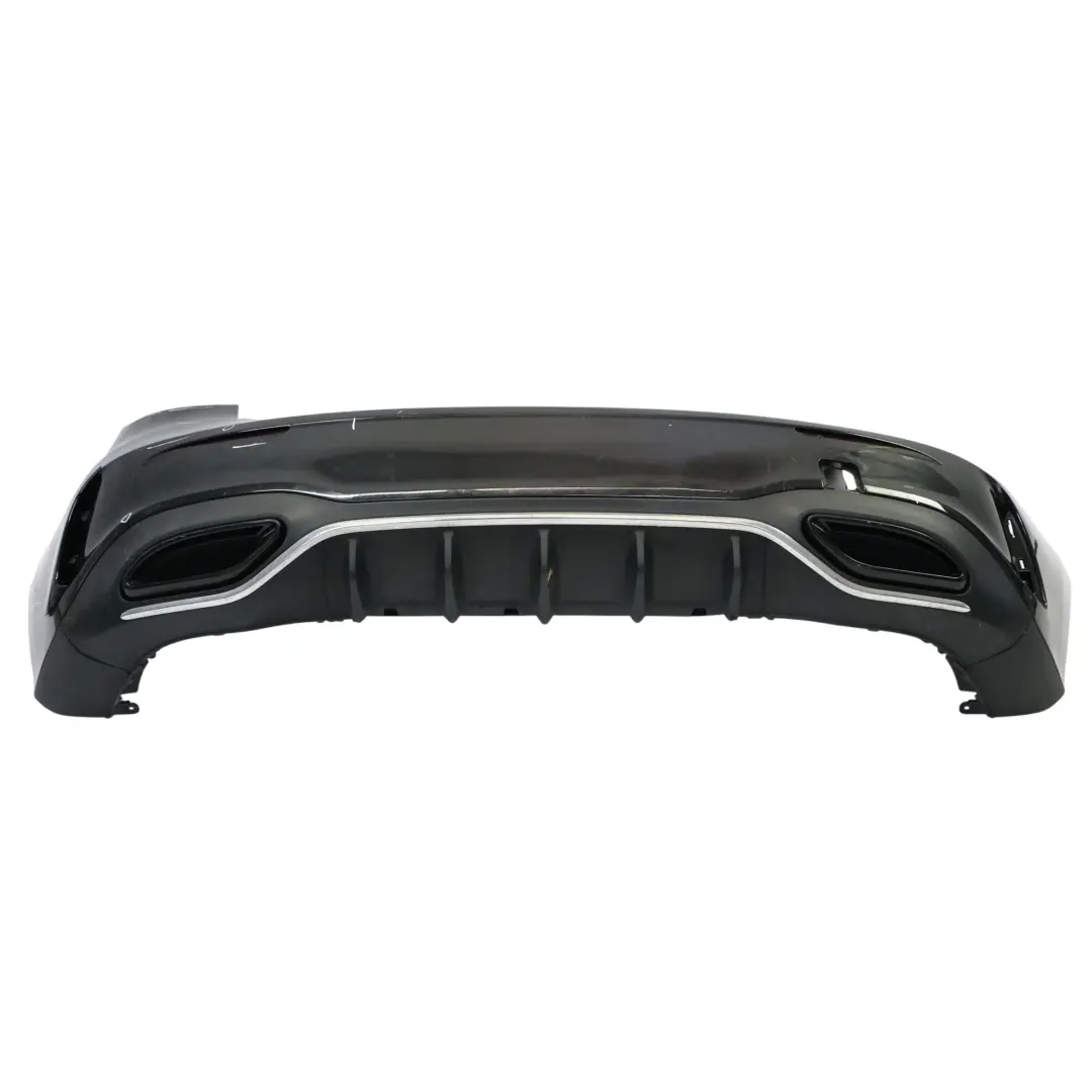 Mercedes W177 Bumper Rear AMG Trim Panel Covering Kosmos Black Metallic - 191 - SKU A1778804701-KB - Part number A1778804701