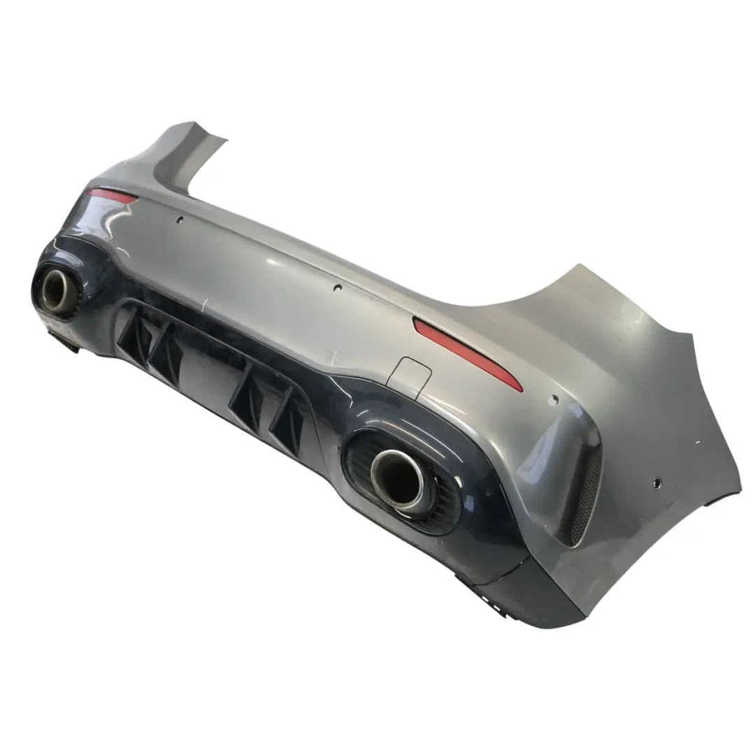 Bumper Rear AMG A35 Trim Panel Covering Mountain Grey - 787 to Mercedes W177 with Part number A1778804801 Mercedes W177 Bumper Rear AMG A35 Trim Panel Covering Mountain Grey - 787 - SKU A1778804801-MG - Part number A1778804801