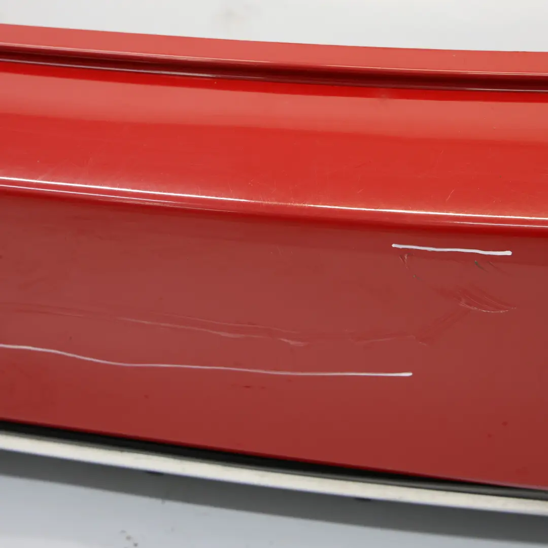 Bumper Rear AMG Trim Panel Covering Jupiter Red - 589 to Mercedes V177 with Part number A1778809801 Mercedes V177 Bumper Rear AMG Trim Panel Covering Jupiter Red - 589 - SKU A1778809801-JUR - Part number A1778809801