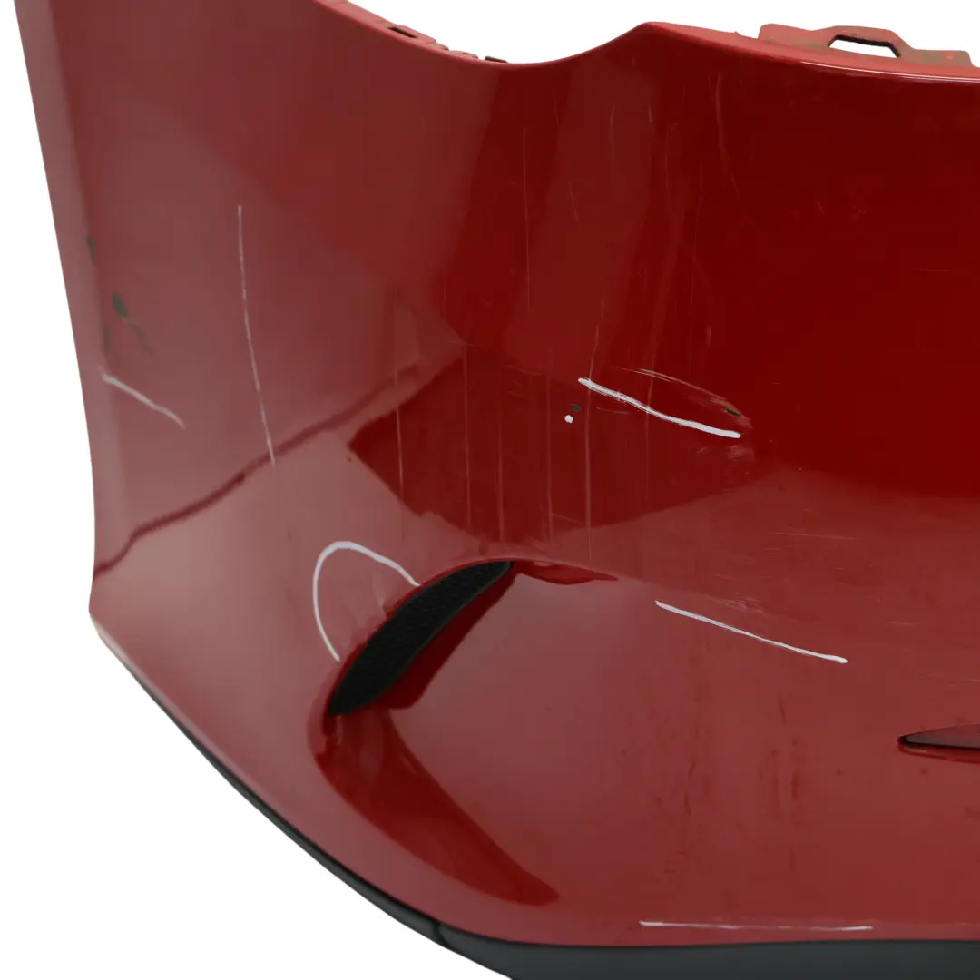 Bumper Rear AMG Trim Panel Covering Jupiter Red - 589 to Mercedes V177 with Part number A1778809801 Mercedes V177 Bumper Rear AMG Trim Panel Covering Jupiter Red - 589 - SKU A1778809801-JUR - Part number A1778809801