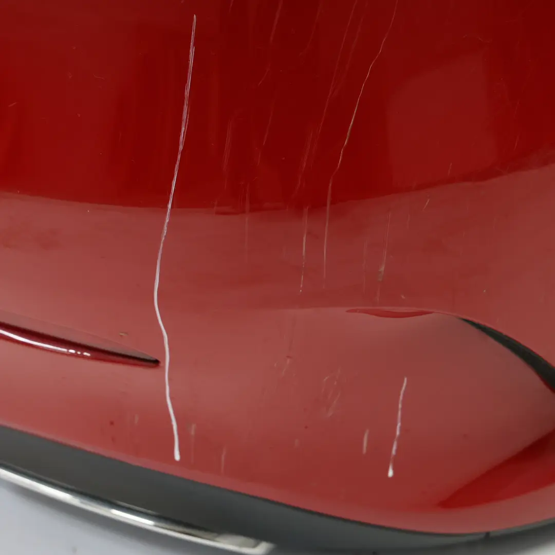 Bumper Rear AMG Trim Panel Covering Jupiter Red - 589 to Mercedes V177 with Part number A1778809801 Mercedes V177 Bumper Rear AMG Trim Panel Covering Jupiter Red - 589 - SKU A1778809801-JUR - Part number A1778809801