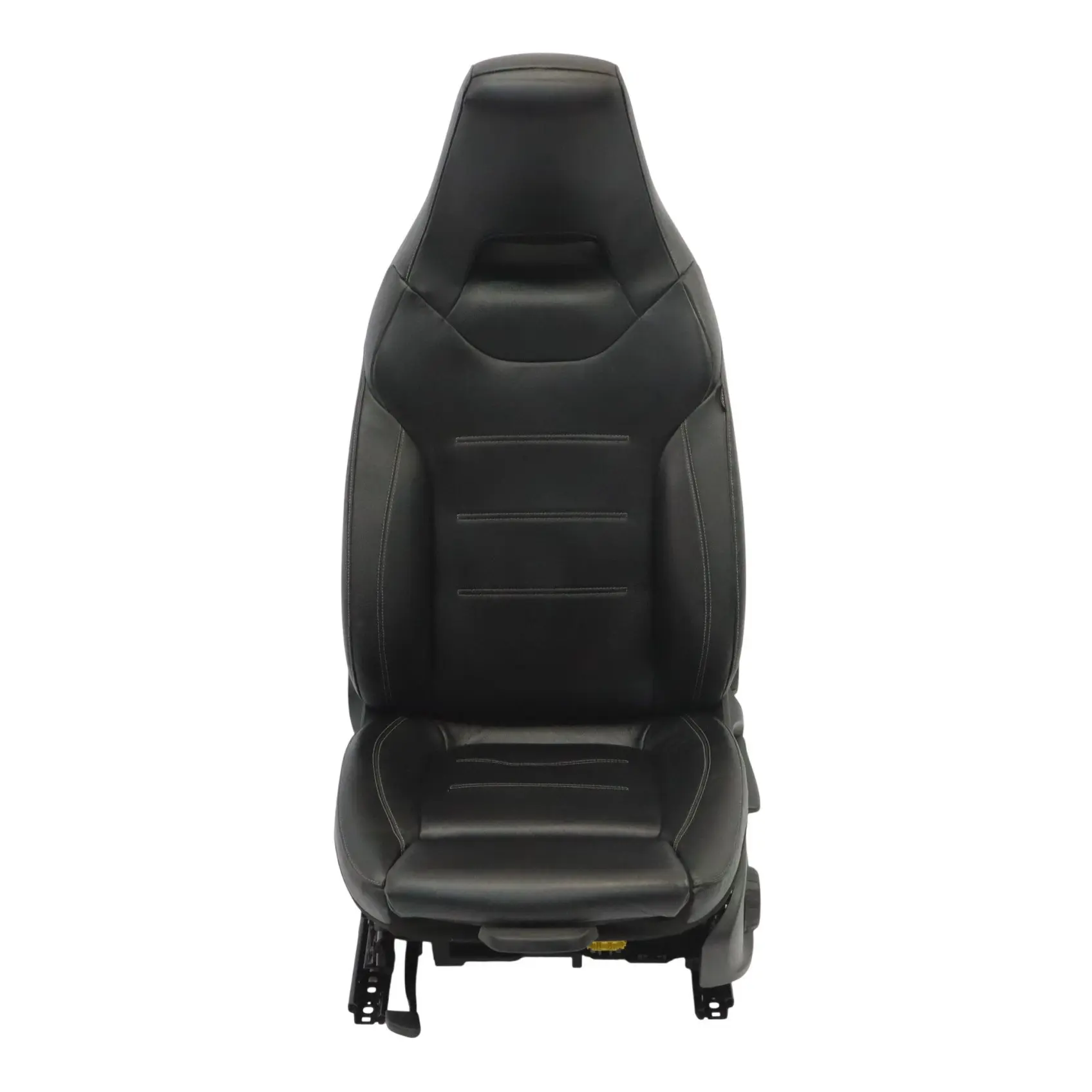 Komfort Vordersitz Mercedes C118 W177 Links Beheizt Innenraum Leder Schwarz