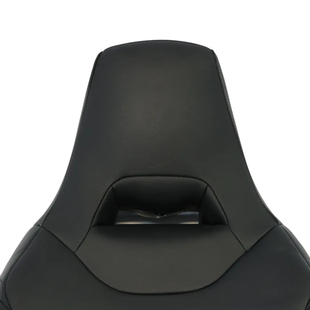 Mercedes W177 Front Seat Backrest Left N/S Cover Imitation Leather Black - SKU A1779108101 - Part number A1779108101
