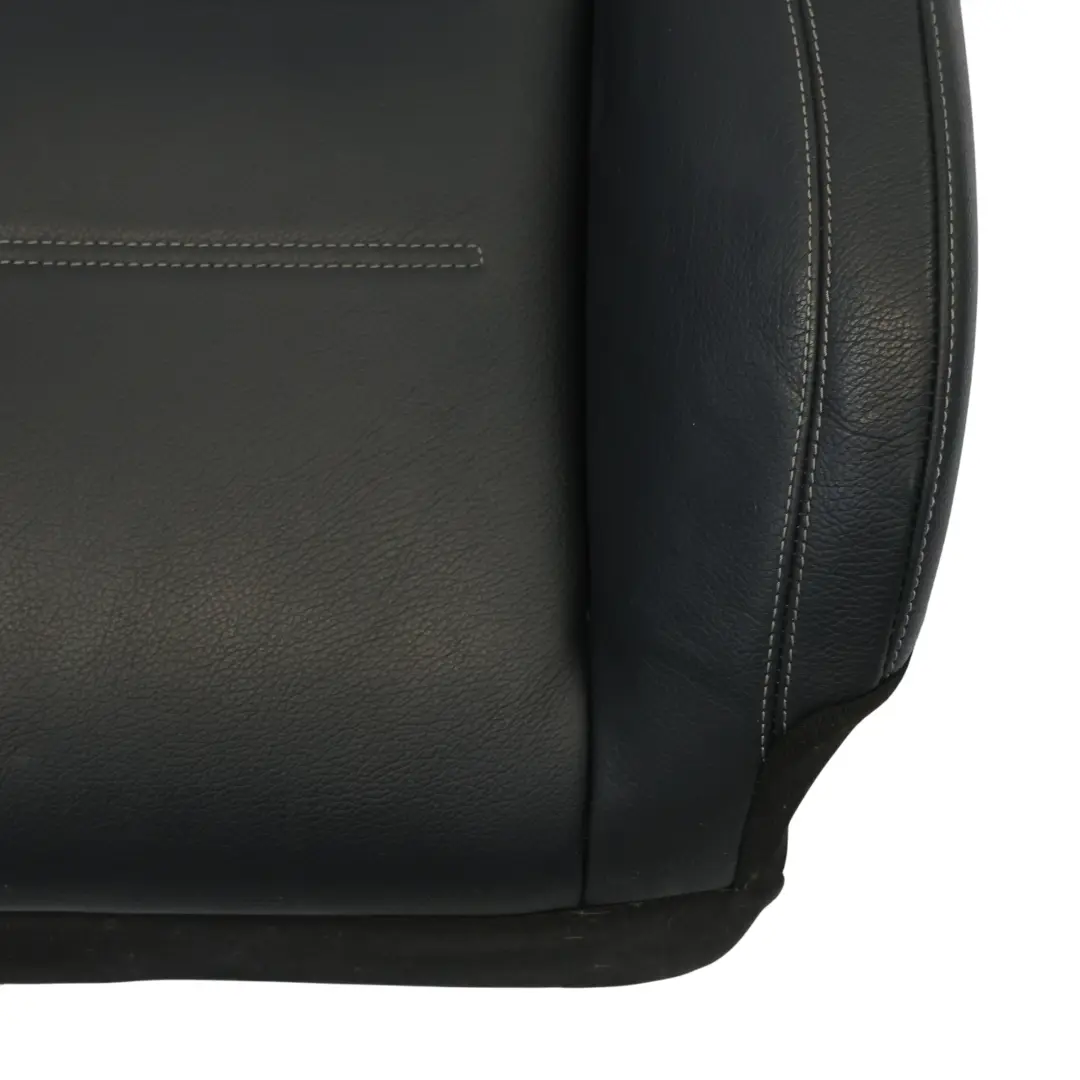 Mercedes W177 Front Seat Backrest Left N/S Cover Imitation Leather Black - SKU A1779108101 - Part number A1779108101