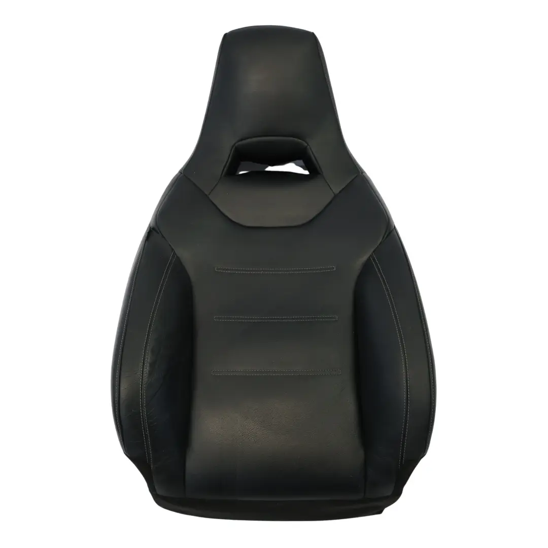 Front Backrest Mercedes C118 W177 Heated Interior Leather Black Right O/S to with Part number A1779108201 Front Backrest Mercedes C118 W177 Heated Interior Leather Black Right O/S - SKU A1779108201 - Part number A1779108201