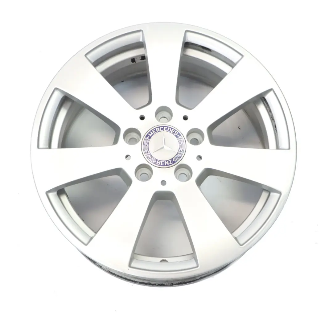 Mercedes W204 Silver 7 Hole Alloy Wheel Rim 16" ET:43 7J - SKU A2044011102-10 - Part number A2044011102