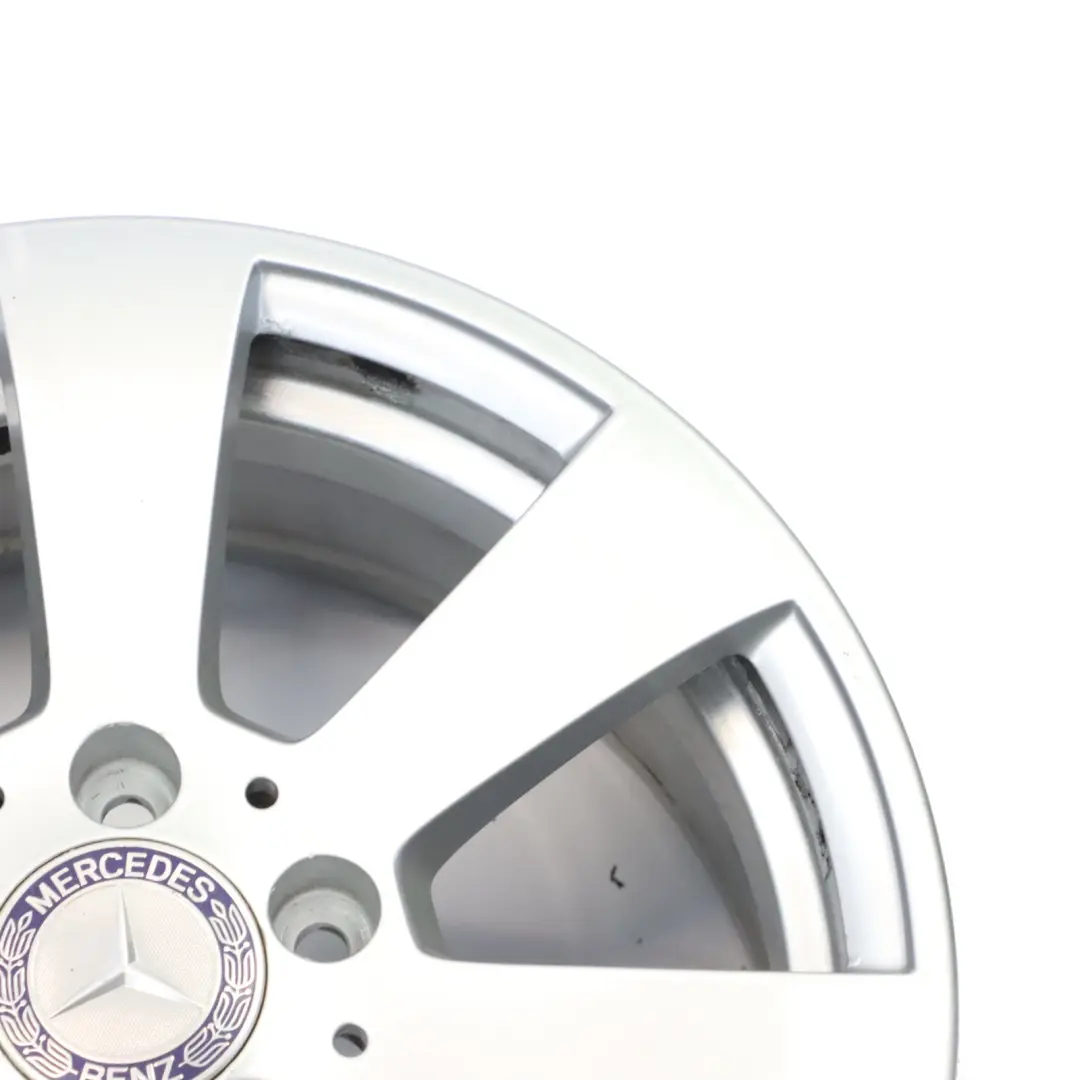 Mercedes W204 Silver 7 Hole Alloy Wheel Rim 16" ET:43 7J - SKU A2044011102-10 - Part number A2044011102
