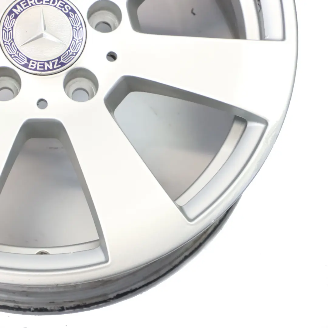 Mercedes W204 Silver 7 Hole Alloy Wheel Rim 16" ET:43 7J - SKU A2044011102-10 - Part number A2044011102