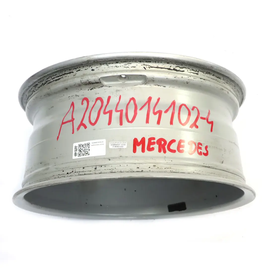 Mercedes W204 AMG Front Silver Wheel Alloy Rim 18" ET:50 8J - SKU A2044014102-4 - Part number A2044014102
