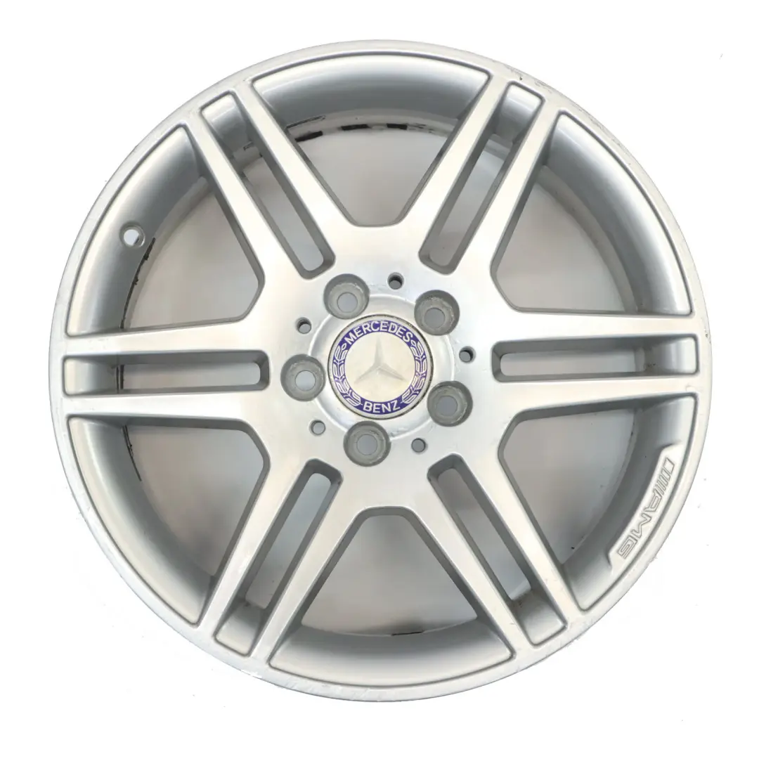 Mercedes W204 AMG 6 Double-Spoke Alloy Wheel Rim 17" ET:47 7,5J - SKU A2044014502-3 - Part number A2044014502