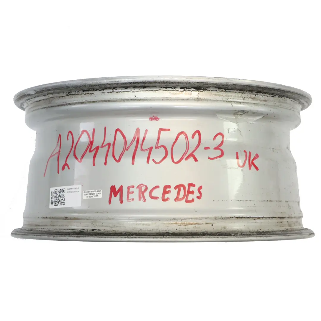 Double-Spoke Alloy Wheel Rim 17" ET:47 7,5J to Mercedes W204 AMG 6 with Part number A2044014502 Mercedes W204 AMG 6 Double-Spoke Alloy Wheel Rim 17" ET:47 7,5J - SKU A2044014502-3 - Part number A2044014502