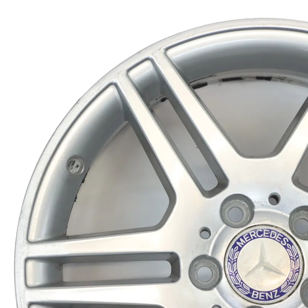 Double-Spoke Alloy Wheel Rim 17" ET:47 7,5J to Mercedes W204 AMG 6 with Part number A2044014502 Mercedes W204 AMG 6 Double-Spoke Alloy Wheel Rim 17" ET:47 7,5J - SKU A2044014502-3 - Part number A2044014502