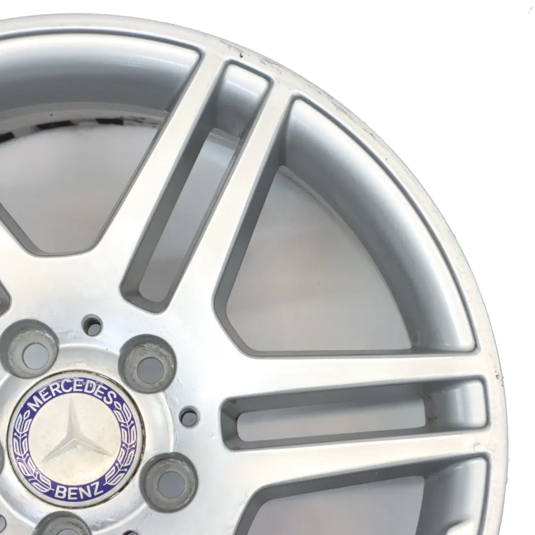 Double-Spoke Alloy Wheel Rim 17" ET:47 7,5J to Mercedes W204 AMG 6 with Part number A2044014502 Mercedes W204 AMG 6 Double-Spoke Alloy Wheel Rim 17" ET:47 7,5J - SKU A2044014502-3 - Part number A2044014502