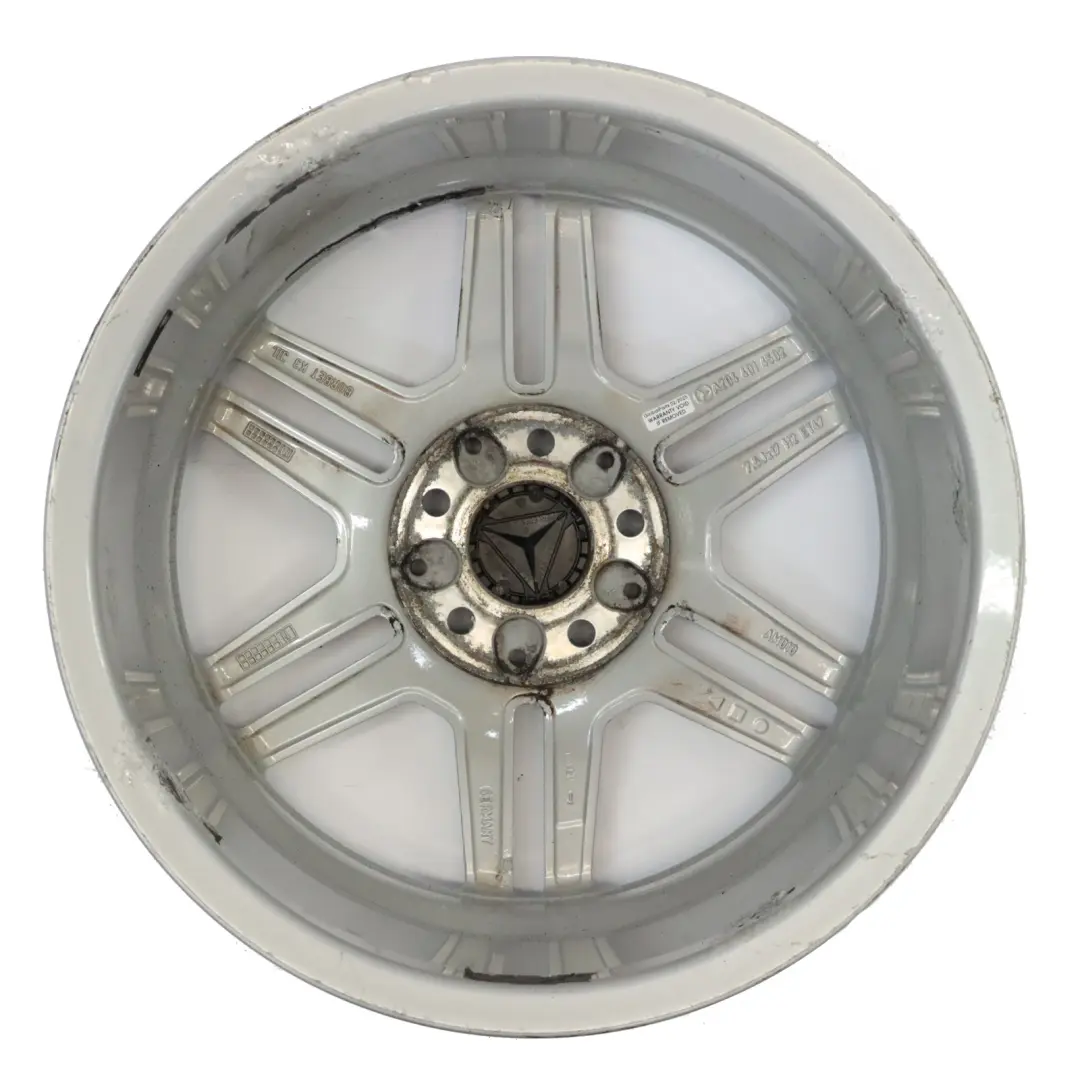 Double-Spoke Alloy Wheel Rim 17" ET:47 7,5J to Mercedes W204 AMG 6 with Part number A2044014502 Mercedes W204 AMG 6 Double-Spoke Alloy Wheel Rim 17" ET:47 7,5J - SKU A2044014502-8 - Part number A2044014502