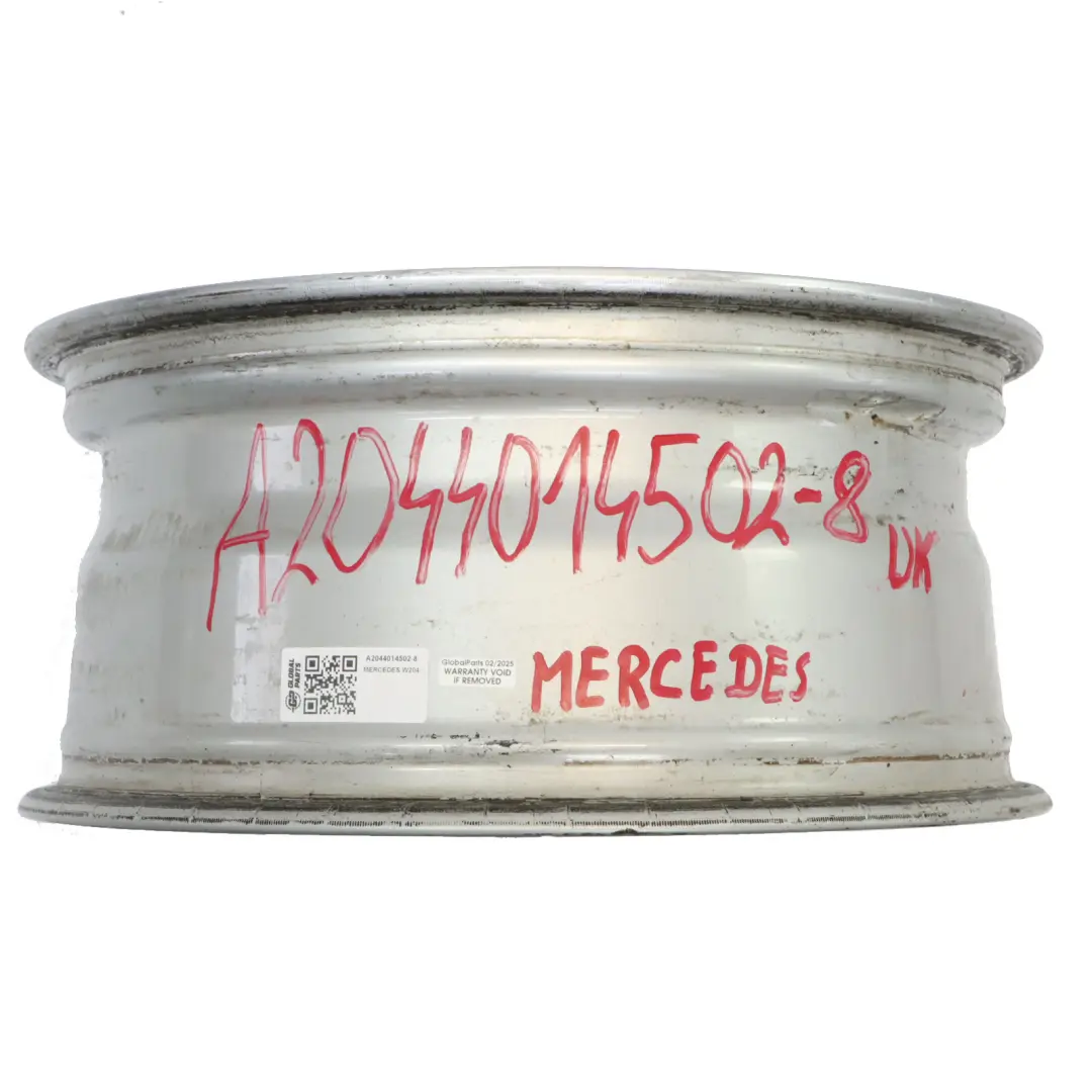 Double-Spoke Alloy Wheel Rim 17" ET:47 7,5J to Mercedes W204 AMG 6 with Part number A2044014502 Mercedes W204 AMG 6 Double-Spoke Alloy Wheel Rim 17" ET:47 7,5J - SKU A2044014502-8 - Part number A2044014502