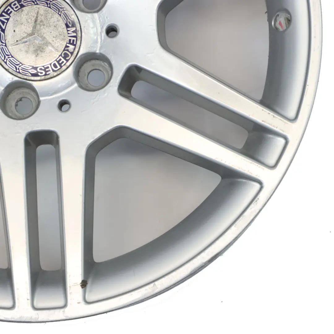 Double-Spoke Alloy Wheel Rim 17" ET:47 7,5J to Mercedes W204 AMG 6 with Part number A2044014502 Mercedes W204 AMG 6 Double-Spoke Alloy Wheel Rim 17" ET:47 7,5J - SKU A2044014502-8 - Part number A2044014502