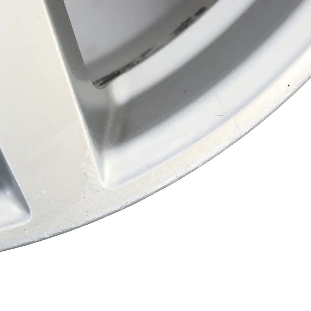 7-Spoke AMG Silver Rear Alloy Wheel Rim 18" 8,5J to Mercedes W204 with Part number A2044019902 Mercedes W204 7-Spoke AMG Silver Rear Alloy Wheel Rim 18" 8,5J - SKU A2044019902-4 - Part number A2044019902