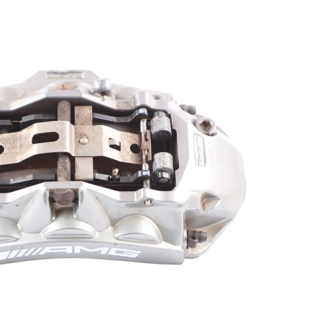 C63 AMG Caliper Bracket Front Right O/S Brake Mount to Mercedes C204 with Part number A2044211611 Mercedes C204 C63 AMG Caliper Bracket Front Right O/S Brake Mount - SKU A2044211611 - Part number A2044211611