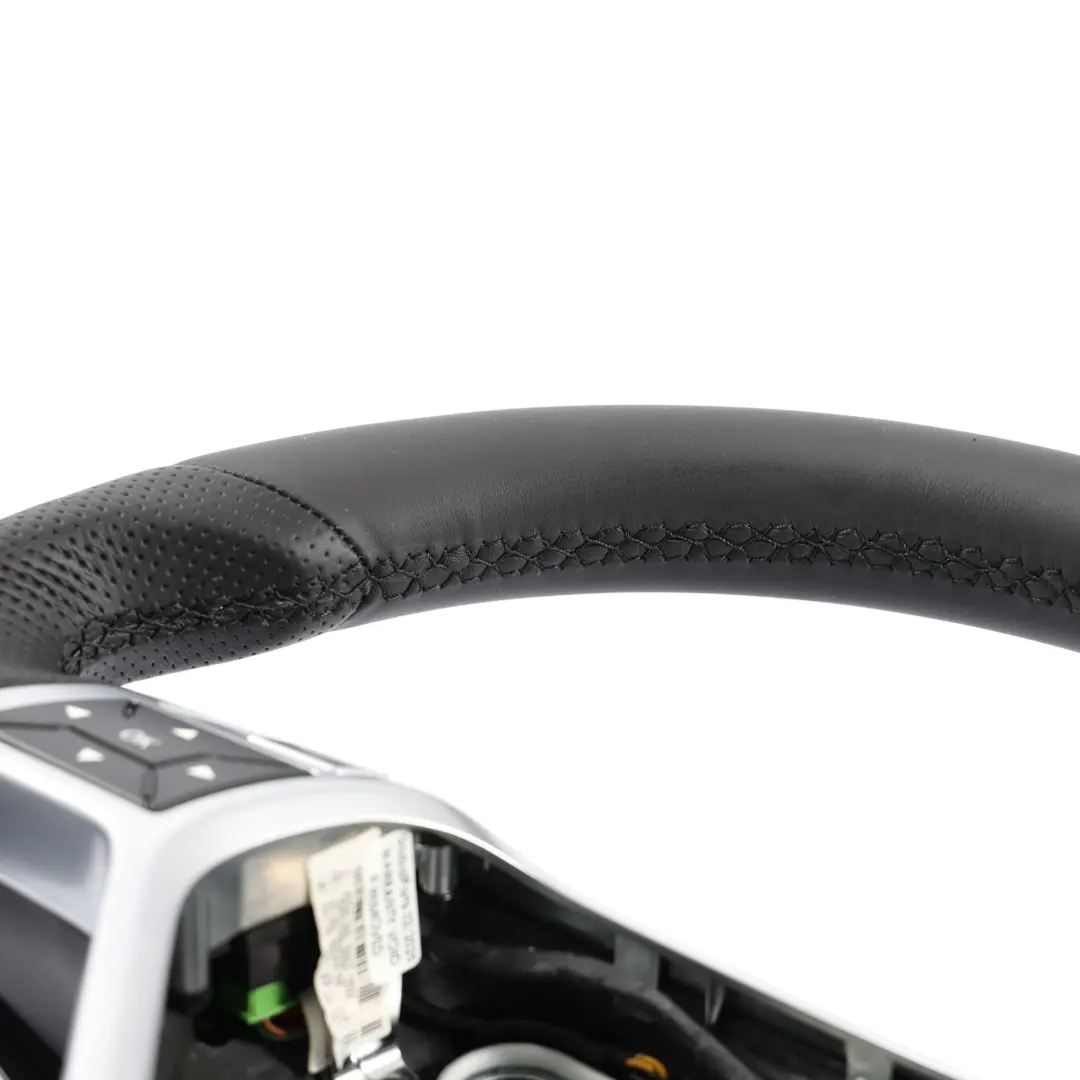  Steering Wheel Mercedes C207 W212 NEW Black Leather Sport Paddle Shift - SKU A2044605603-2 - Part number A2044605603