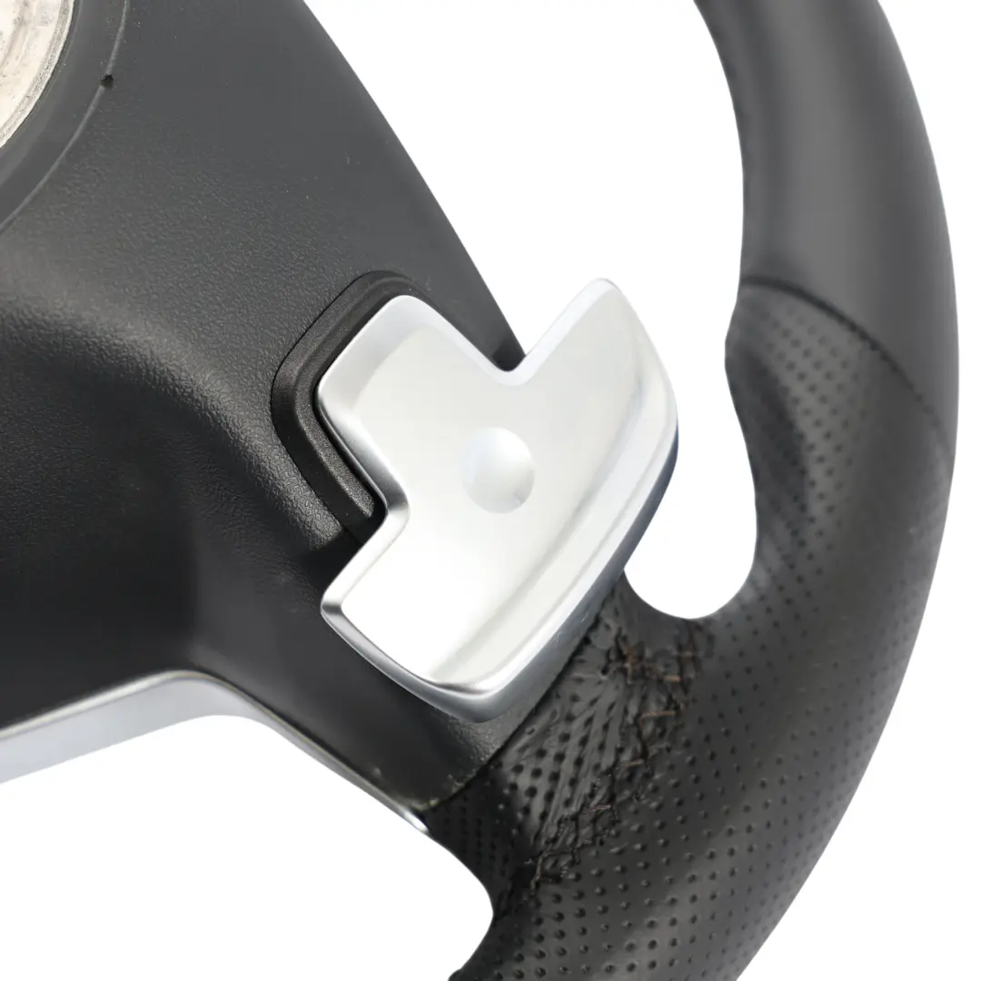  Steering Wheel Mercedes C207 W212 NEW Black Leather Sport Paddle Shift - SKU A2044605603-2 - Part number A2044605603