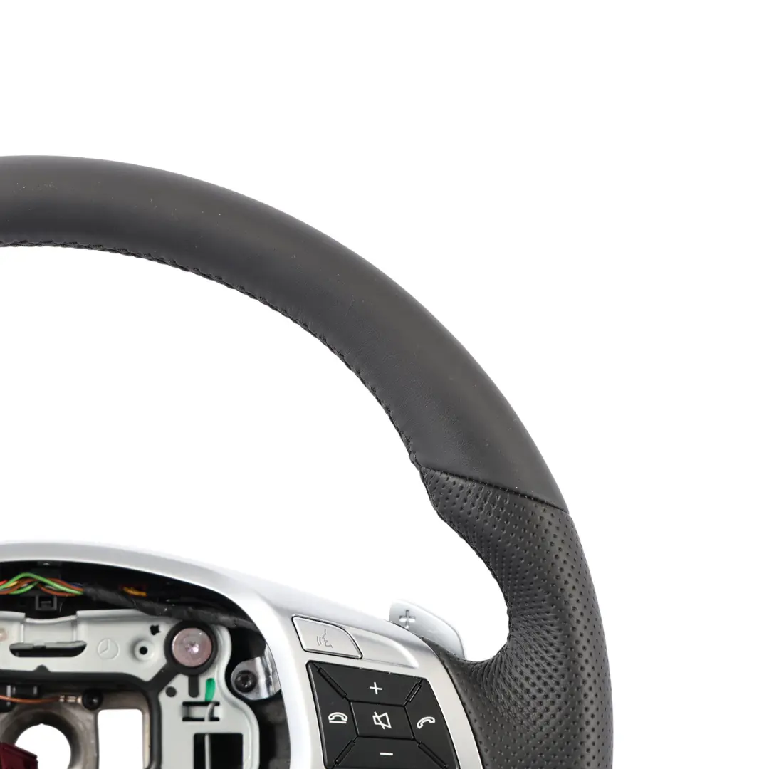 Volante Mercedes C207 W212 NUOVO In Pelle Nera Sport Cambio al Volante - SKU A2044605603-2 - Numero di parte A2044605603