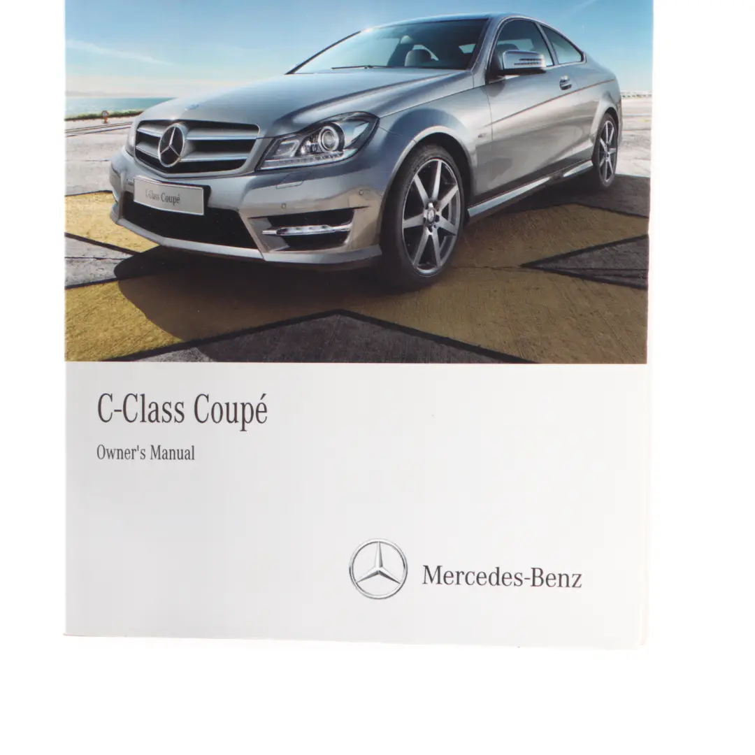 Owner's Handbook Instructions Book Booklet to Mercedes C204 with Part number A2045841383 Mercedes C204 Owner's Handbook Instructions Book Booklet - SKU A2045841383 - Part number A2045841383