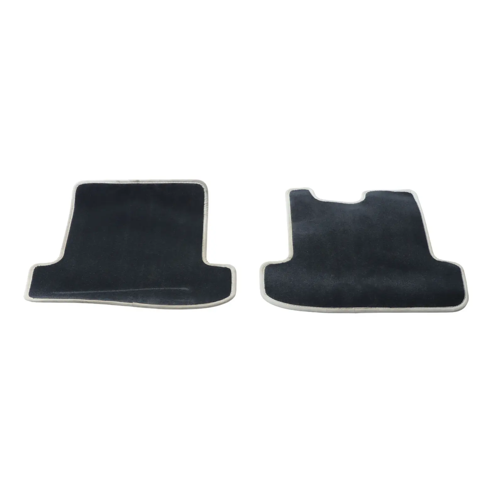 Mercedes W204 Interior Carpet Floor Mats Black Rear Set A2046802800