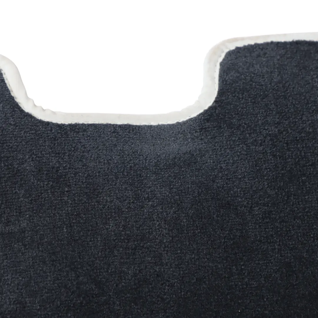 Mercedes W204 Interior Carpet Floor Mats Black Rear Set - SKU A2046802800-1 - Part number A2046802800