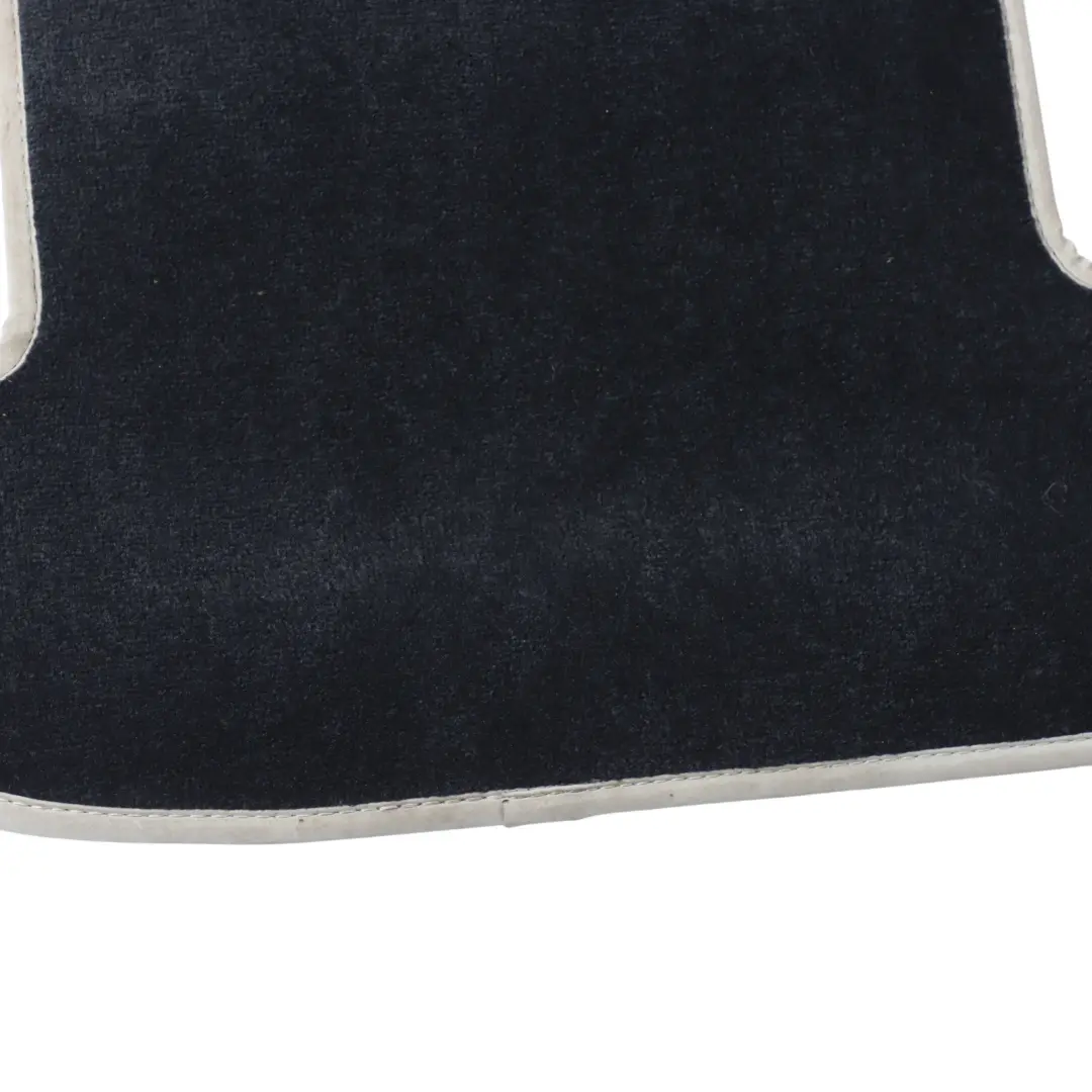 Mercedes W204 Interior Carpet Floor Mats Black Rear Set - SKU A2046802800-1 - Part number A2046802800