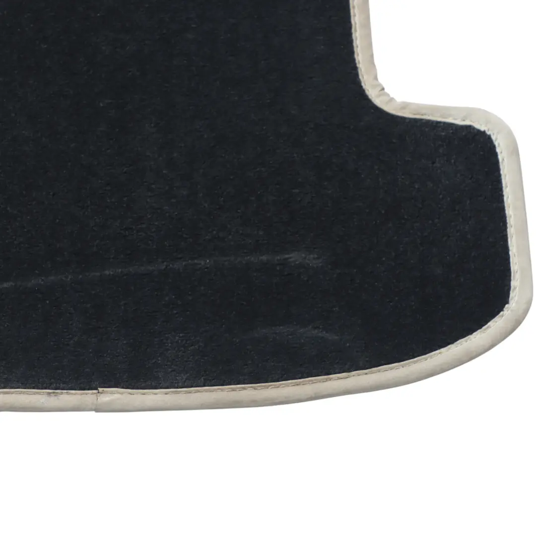 Mercedes W204 Interior Carpet Floor Mats Black Rear Set - SKU A2046802800-1 - Part number A2046802800