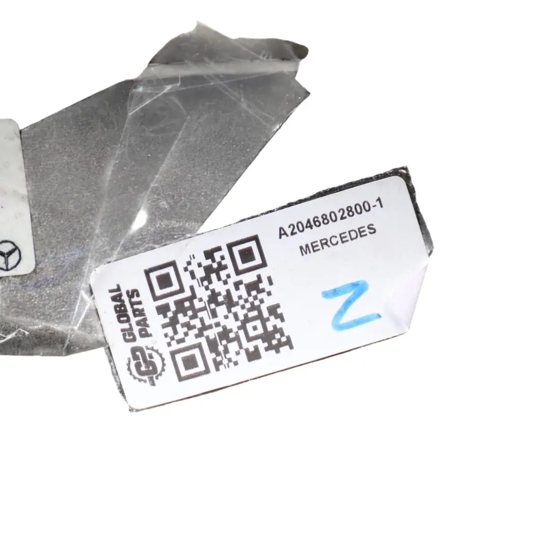 Interior Carpet Floor Mats Black Rear Set to Mercedes W204 with Part number A2046802800 Mercedes W204 Interior Carpet Floor Mats Black Rear Set - SKU A2046802800-1 - Part number A2046802800