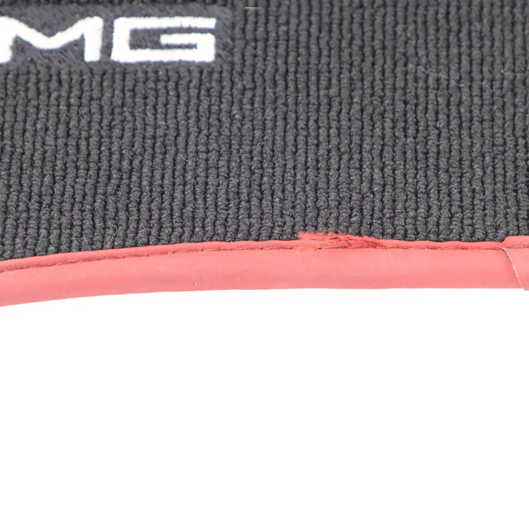 Interior Carpet Floor Mats Black Rear Set to Mercedes W204 AMG with Part number A2046844203 Mercedes W204 AMG Interior Carpet Floor Mats Black Rear Set - SKU A2046844203 - Part number A2046844203