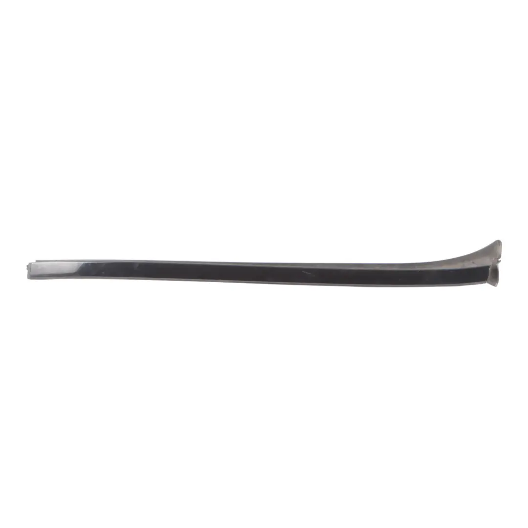Mercedes W204 Front Windscreen Water Deflector Trim Right O/S Obsidian Black-197 - SKU A2046907162-OB - Part number A2046907162