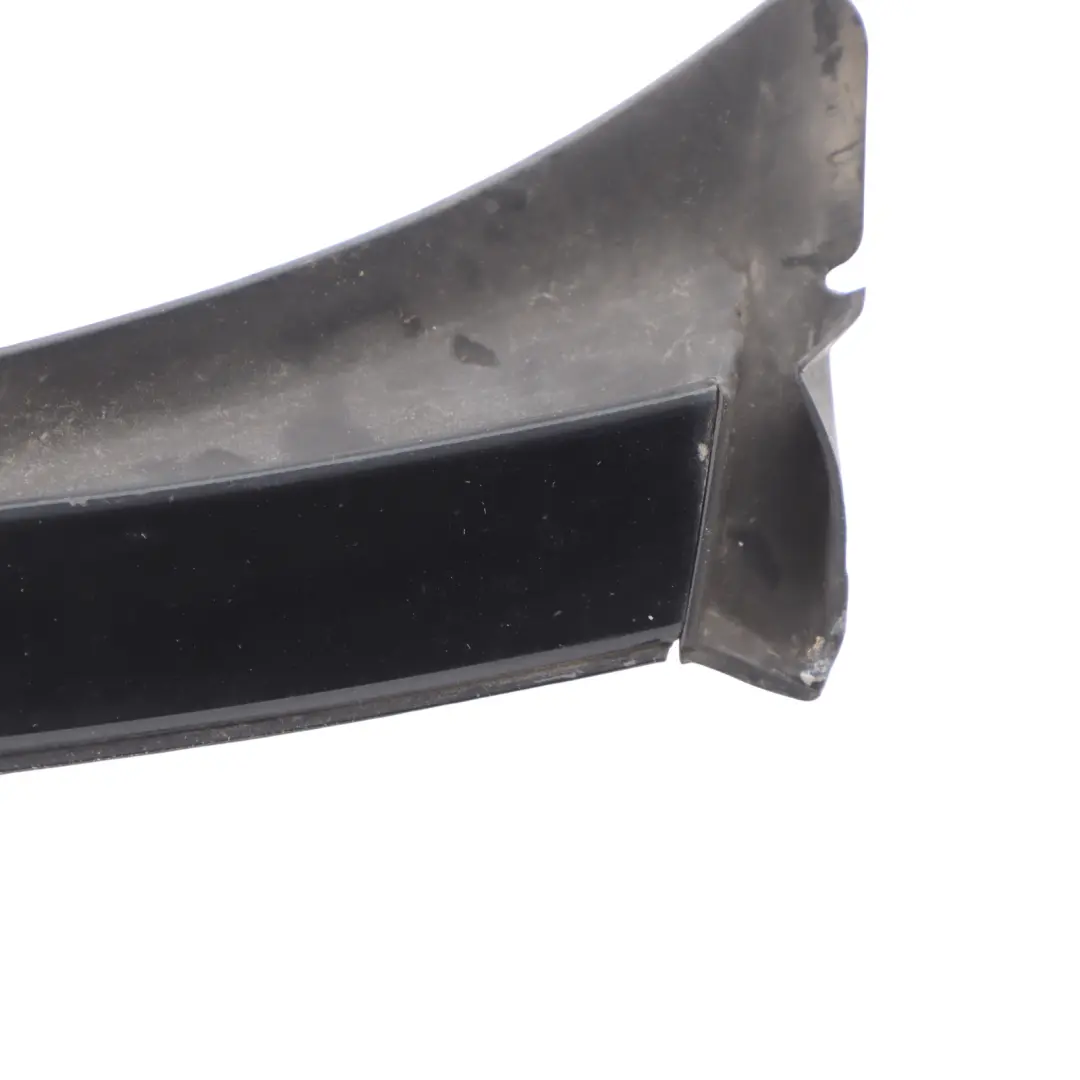 Mercedes W204 Front Windscreen Water Deflector Trim Right O/S Obsidian Black-197 - SKU A2046907162-OB - Part number A2046907162