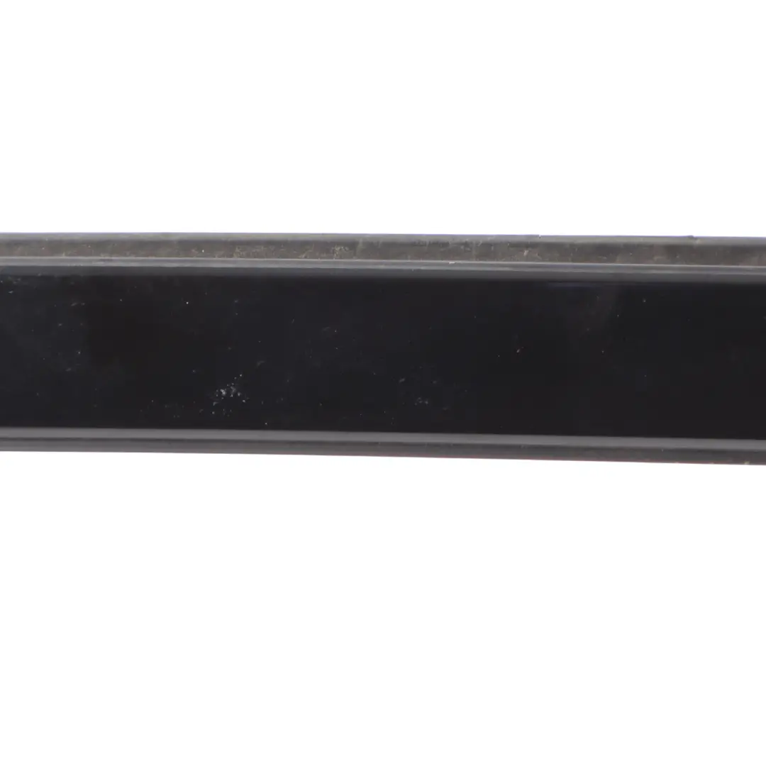 Mercedes W204 Front Windscreen Water Deflector Trim Right O/S Obsidian Black-197 - SKU A2046907162-OB - Part number A2046907162