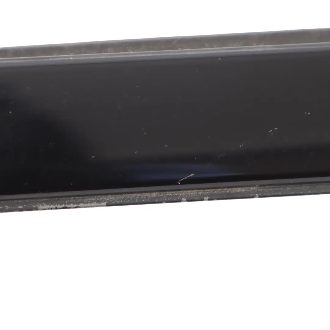 Mercedes W204 Front Windscreen Water Deflector Trim Right O/S Obsidian Black-197 - SKU A2046907162-OB - Part number A2046907162
