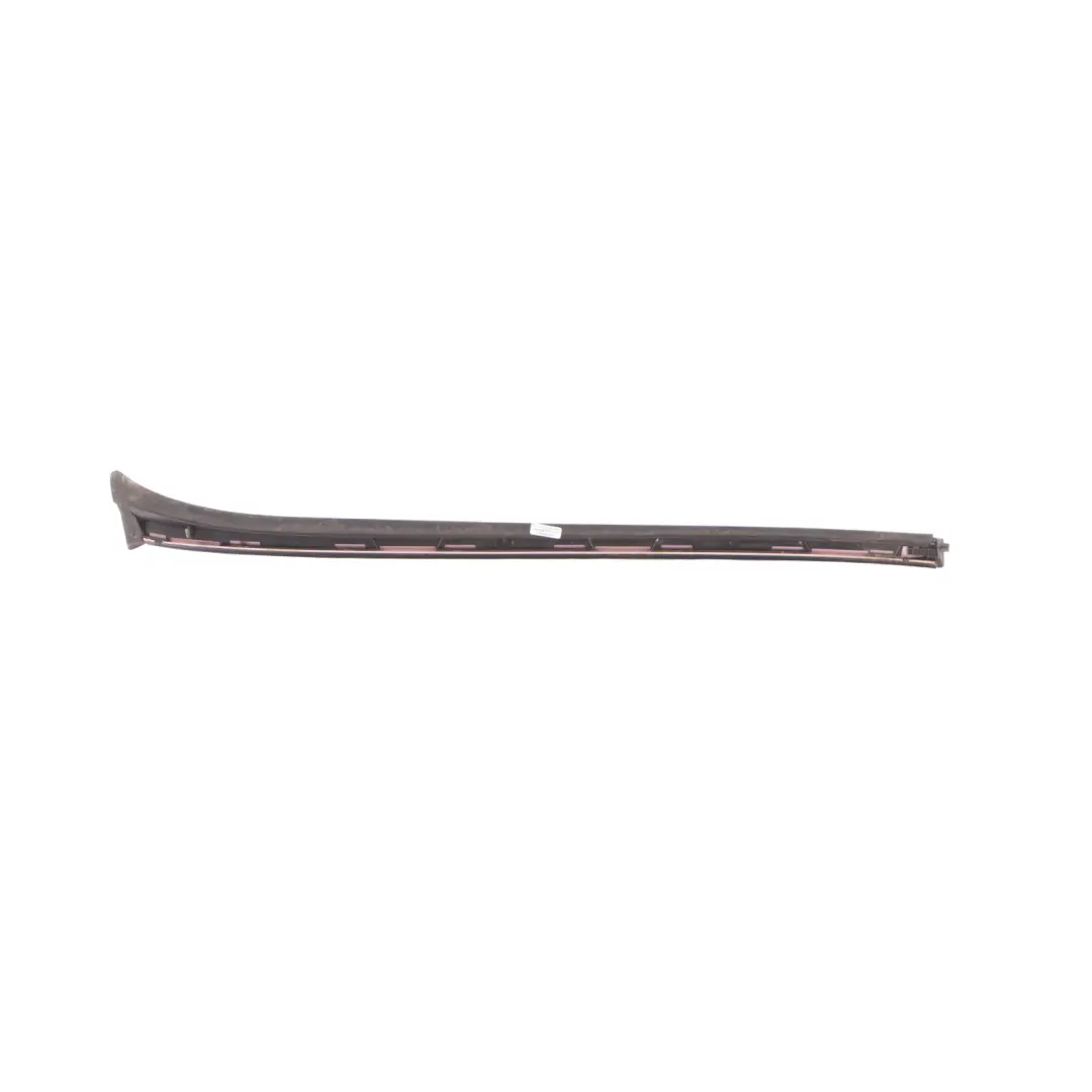 Mercedes W204 Front Windscreen Water Deflector Trim Right O/S Obsidian Black-197 - SKU A2046907162-OB - Part number A2046907162