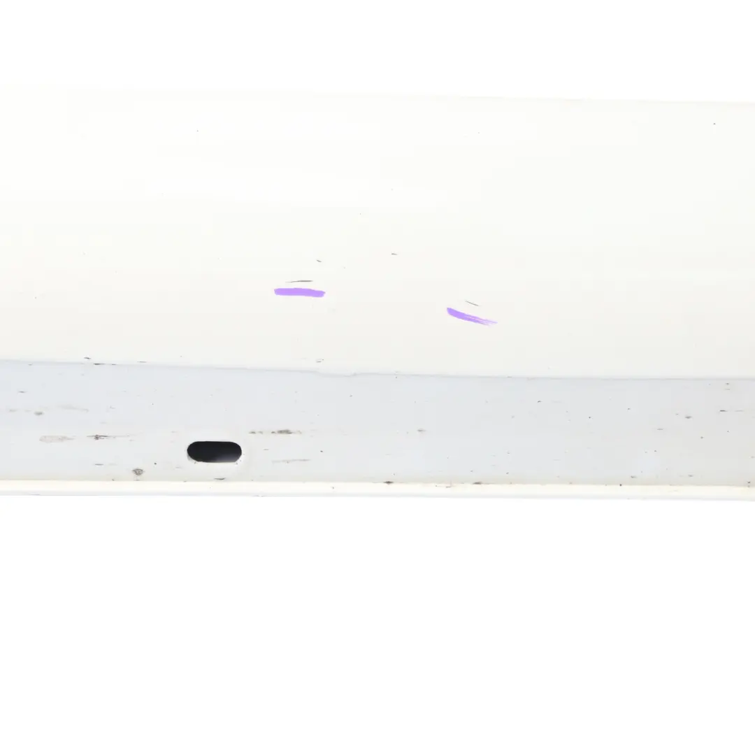 Side Skirt Cover Door Sill Panel Right O/S Diamond White - 799 to Mercedes W204 with Part number A2046981454 Mercedes W204 Side Skirt Cover Door Sill Panel Right O/S Diamond White - 799 - SKU A2046981454-DWM - Part number A2046981454