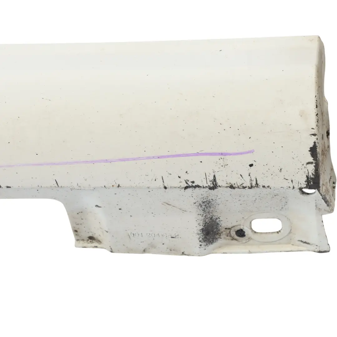 Side Skirt Cover Door Sill Panel Right O/S Diamond White - 799 to Mercedes W204 with Part number A2046981454 Mercedes W204 Side Skirt Cover Door Sill Panel Right O/S Diamond White - 799 - SKU A2046981454-DWM - Part number A2046981454