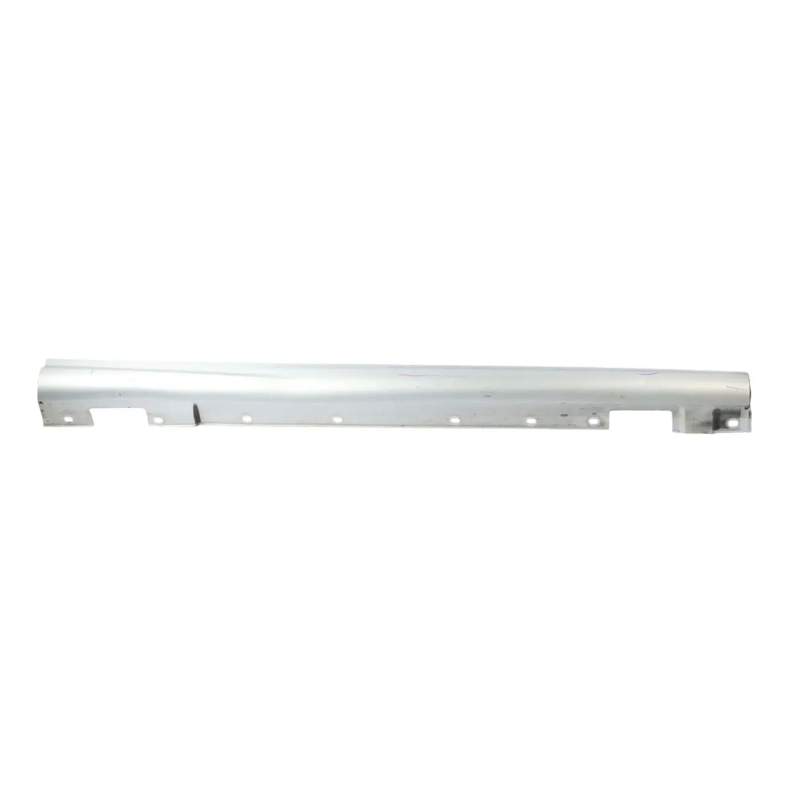 Mercedes W204 Side Skirt Door Sill Cover Right O/S Iridium Silver - 775
