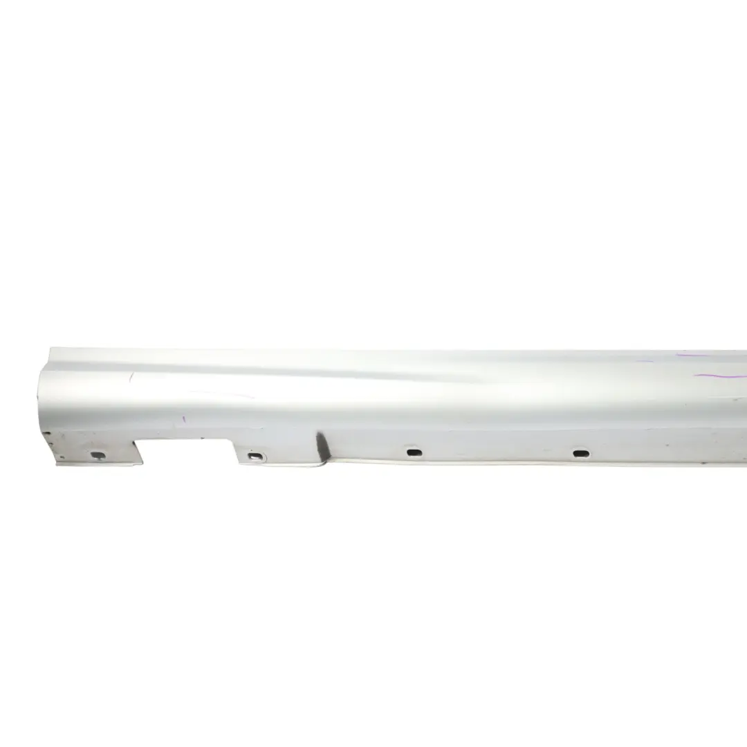 Side Skirt Door Sill Cover Right O/S Iridium Silver - 775 to Mercedes W204 with Part number A2046981454 Mercedes W204 Side Skirt Door Sill Cover Right O/S Iridium Silver - 775 - SKU A2046981454-IRS - Part number A2046981454