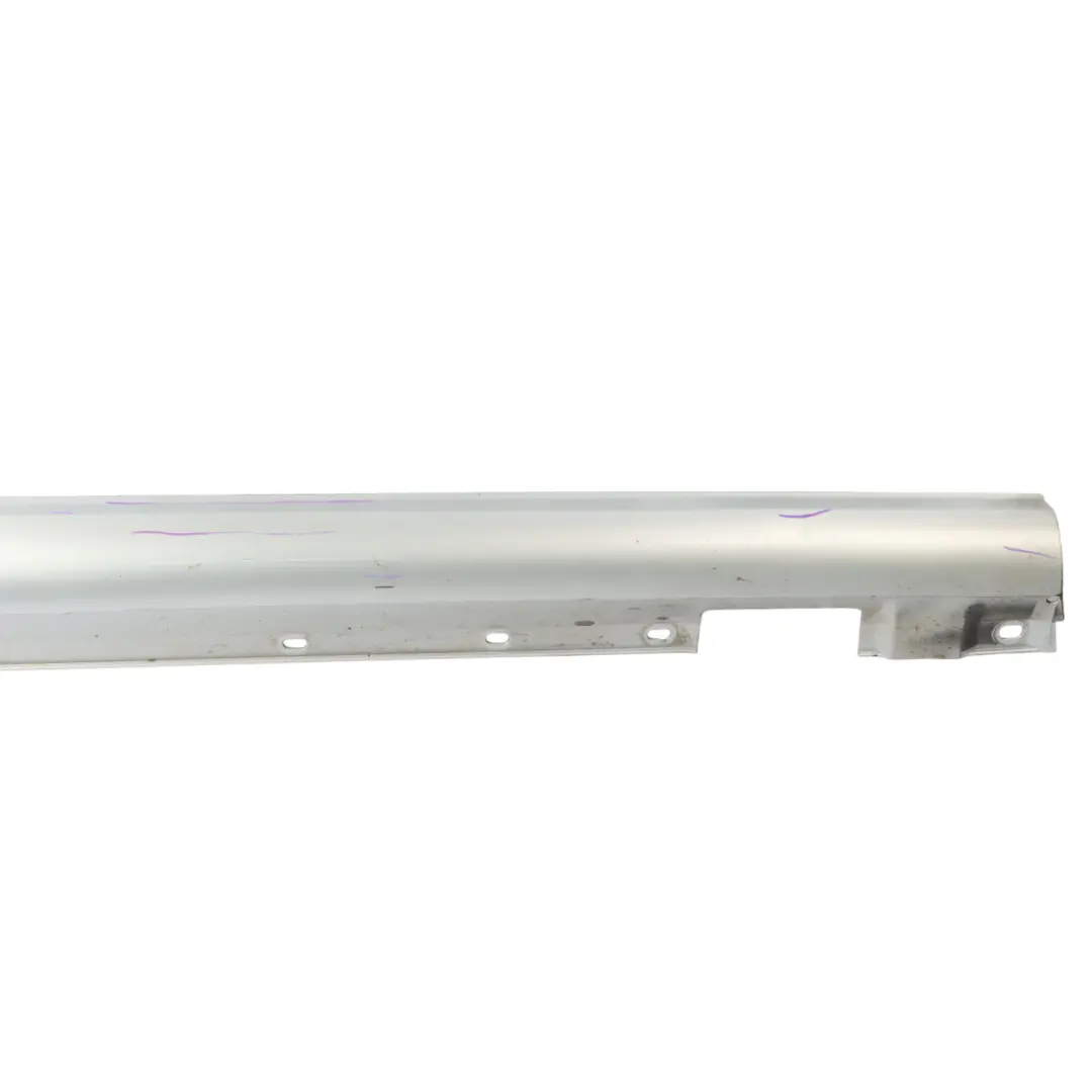 Side Skirt Door Sill Cover Right O/S Iridium Silver - 775 to Mercedes W204 with Part number A2046981454 Mercedes W204 Side Skirt Door Sill Cover Right O/S Iridium Silver - 775 - SKU A2046981454-IRS - Part number A2046981454