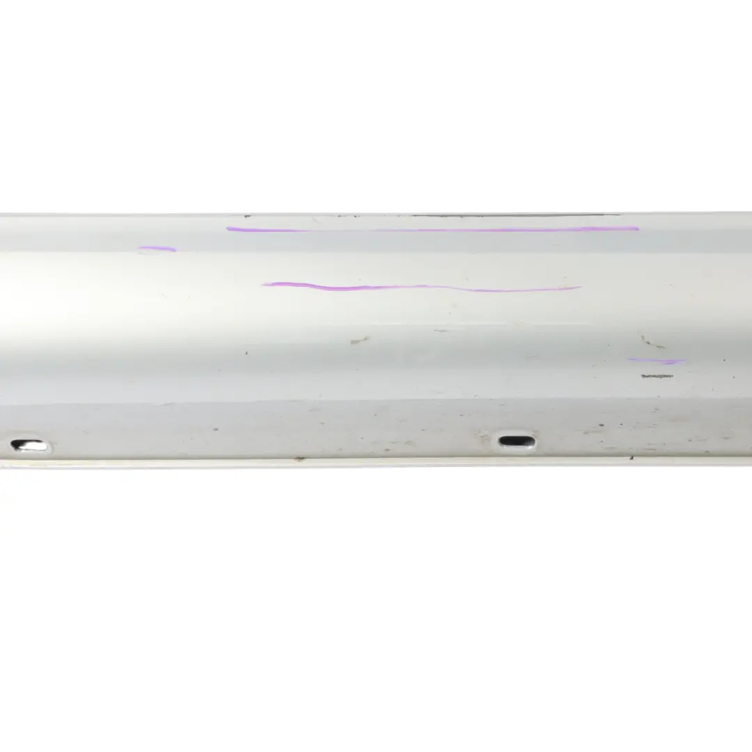 Side Skirt Door Sill Cover Right O/S Iridium Silver - 775 to Mercedes W204 with Part number A2046981454 Mercedes W204 Side Skirt Door Sill Cover Right O/S Iridium Silver - 775 - SKU A2046981454-IRS - Part number A2046981454