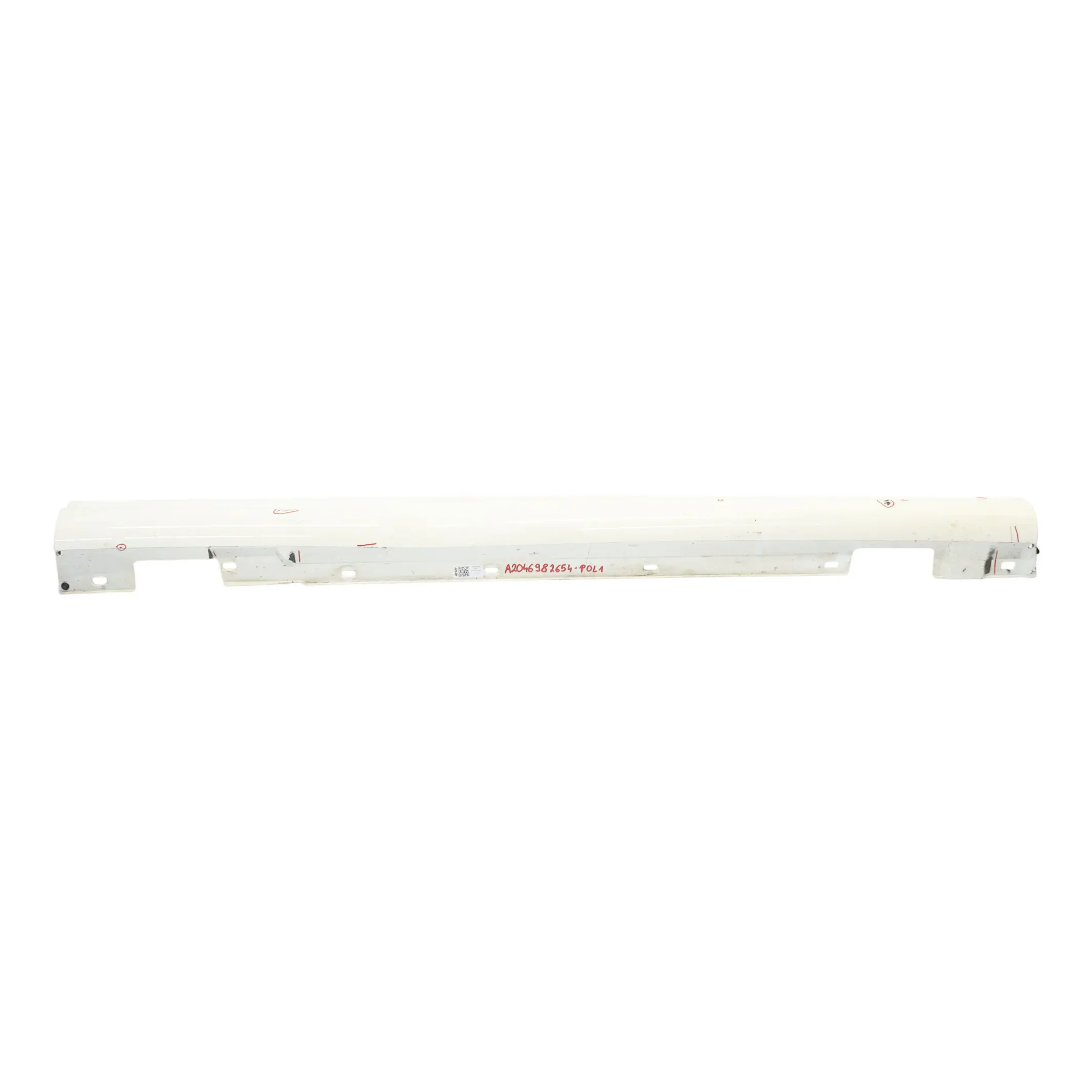 Mercedes C204 AMG Styling Side Skirt Door Sill Cover Right O/S Polar White 149