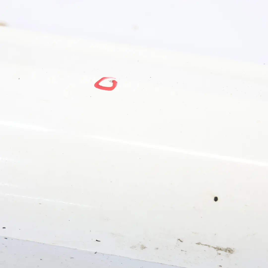 Mercedes C204 AMG Styling Side Skirt Door Sill Cover Right O/S Polar White 149 - SKU A2046982654-POL1 - Part number A2046982654